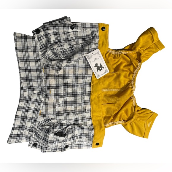 Plaid Shirt/Suspenders Onesie NWT - Picture 9 of 12